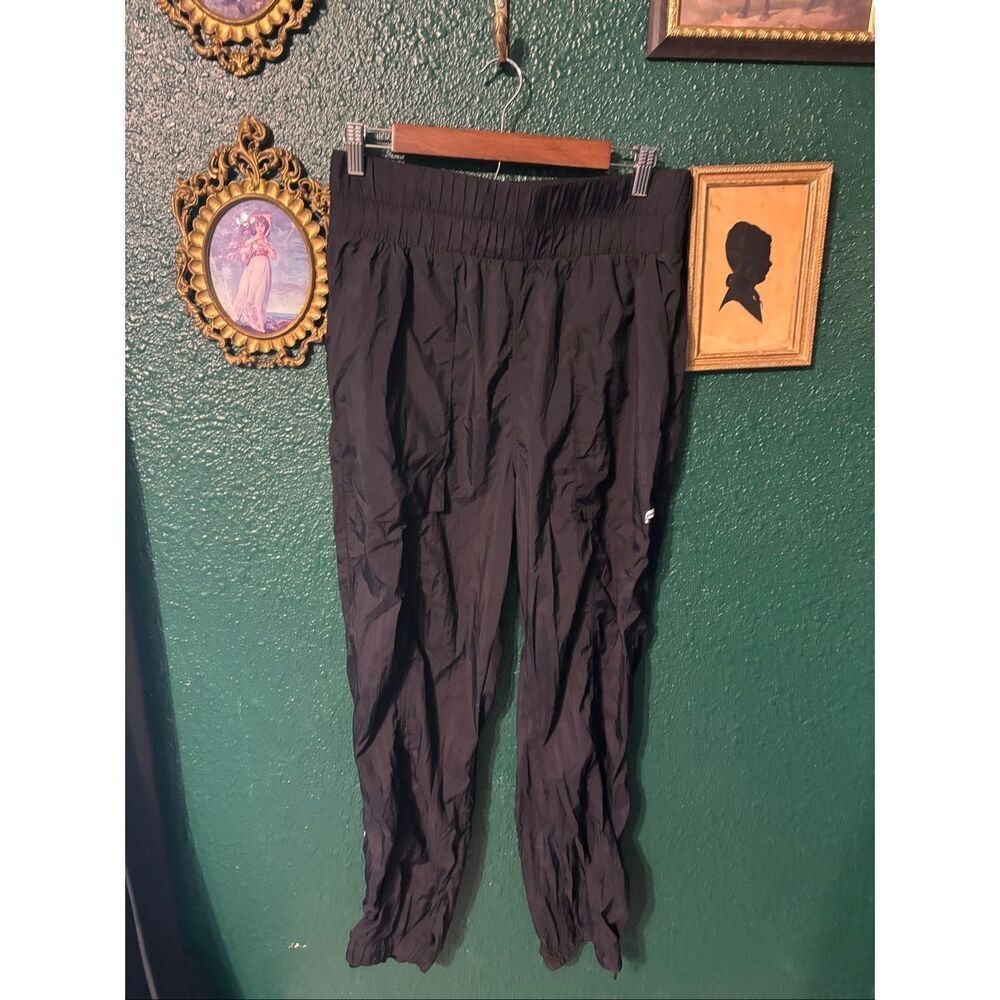 Fabletics Womens High Rise Black Joggers Sz Large